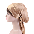 UNIQ Multicolors Silk Satin Long Tail Braids Durags Bonnet for Women